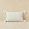 Territory Design Home Goods Puro Lumbar Pillow Cover - Cream
