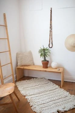 Territory Design Home Goods Resto Wool Rug - Cream