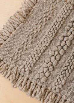 Territory Design Home Goods Resto Wool Rug - Gray