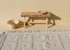 Territory Design Temo Wool Rug - Cream Home Goods