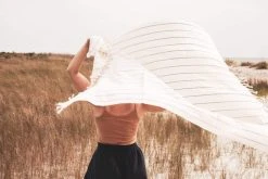 Territory Design Tunisian Beach / Bath Towel - Cream