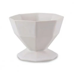 The Bright Angle Small Compote Porcelain Vase