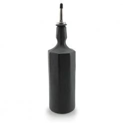 The Bright Angle Elixir Porcelain Olive Oil Bottle - Mica Black