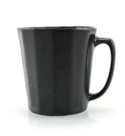 The Bright Angle Monday Porcelain Mug - Mica Black