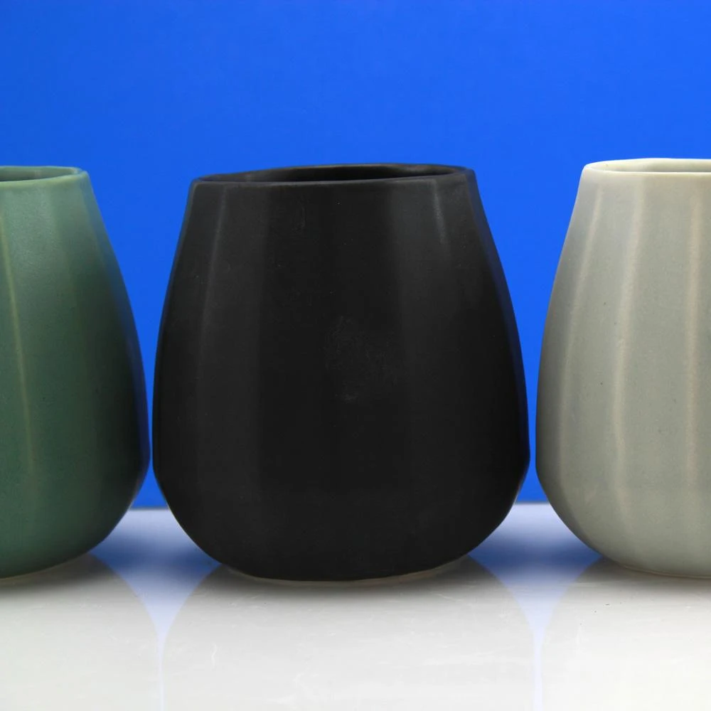 The Bright Angle Kitchen + Dining Black Porcelain Wine Cup 5 The Bright Angle Kitchen + Dining Black Porcelain Wine Cup