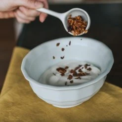 The Bright Angle Kitchen + Dining Porcelain Soup Bowl - Silk White