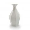 The Bright Angle Table Vase - Silk White 2 The Bright Angle Table Vase - Silk White