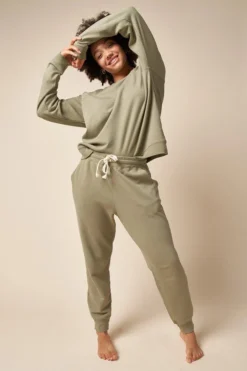 The Standard Stitch Made In USA Classic Jogger - Sage