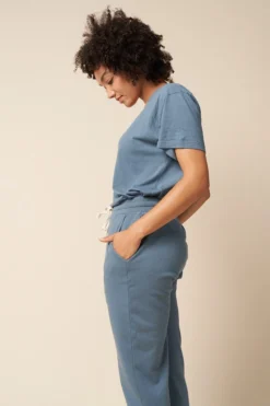 The Standard Stitch Made In USA Classic Jogger - Stone Blue