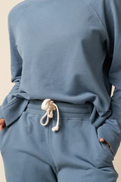 The Standard Stitch Made In USA Classic Jogger - Stone Blue