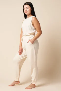 The Standard Stitch Vintage Tank - Bone Made In USA