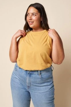 The Standard Stitch Vintage Tank - Golden Clothing 6 The Standard Stitch Vintage Tank - Golden Clothing