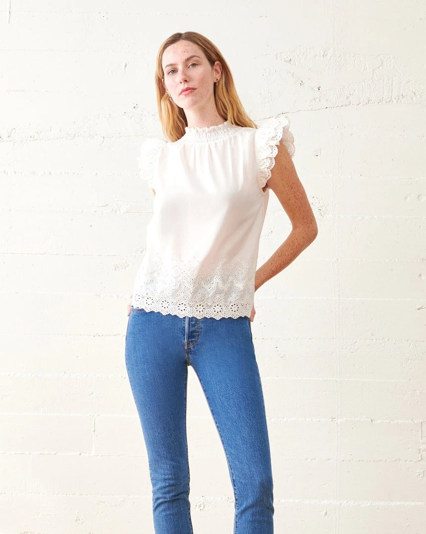 WVN Theodora Eyelet Blouse 3 WVN Theodora Eyelet Blouse