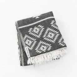 Amante Marketplace Theoria Kilim Turkish Throw Blanket Home Goods