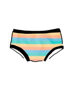 Thunderpants USA Fair Trade Kids' Pastel Rainbow Stripe Underwear
