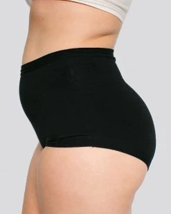 Thunderpants USA Plain Black Sky Rise Underwear
