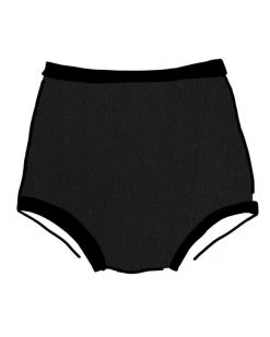 Thunderpants USA Plain Black Sky Rise Underwear