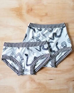 Thunderpants USA Sketchy Snakes Sky Rise Underwear
