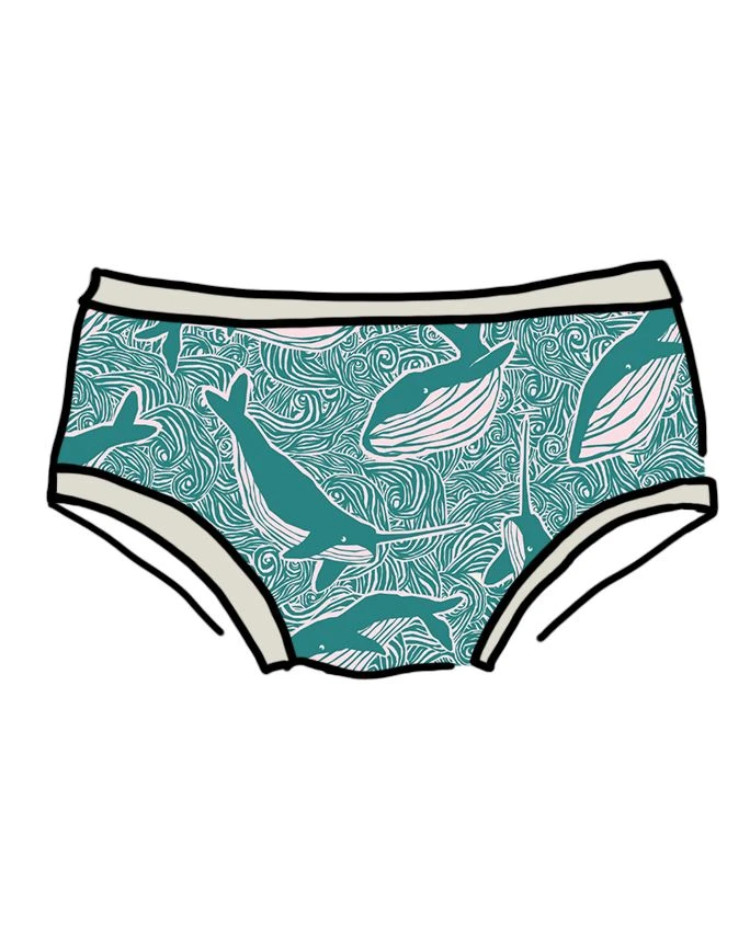 Thunderpants USA Marine Whales Hipster Underwear 3 Thunderpants USA Marine Whales Hipster Underwear