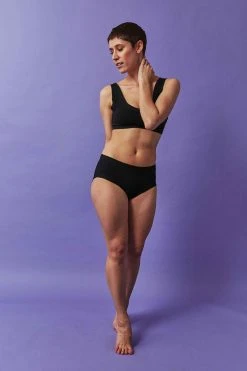 Thunderpants USA Plain Black Hipster Underwear Best Sellers