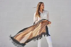 Studio Variously Home Goods Toast Merino Throw Blanket