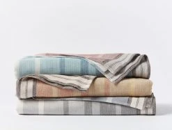 Coyuchi Tomales Beach Towel - Walnut / Hazel