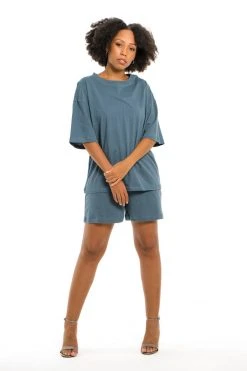 Tonlé Davi Upcycled T Shirt Pajamas + Loungewear