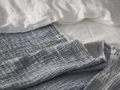 Coyuchi Topanga Matelasse Throw Blanket Home Goods