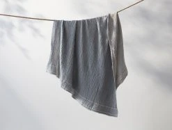 Coyuchi Topanga Matelasse Throw Blanket Home Goods