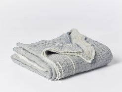 Coyuchi Topanga Matelasse Throw Blanket Home Goods
