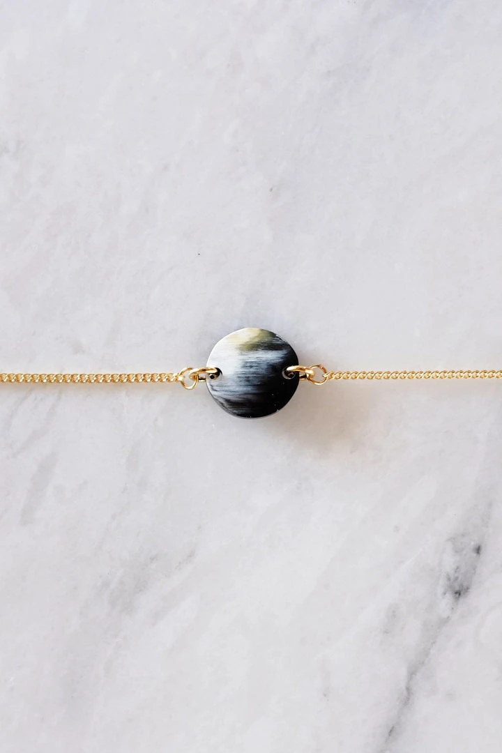 Hathorway Tran Quoc Dainty Horn Charm Bracelet Jewelry 5 Hathorway Tran Quoc Dainty Horn Charm Bracelet Jewelry