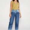 ÉTICA Tyler Vintage Straight Crop Jeans - Shipwreck