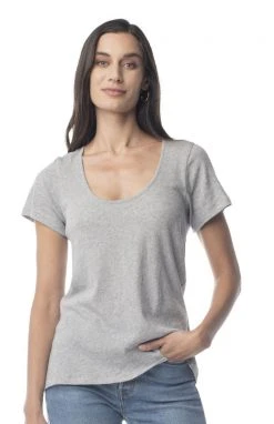 Synergy Organic Clothing Ultimate Tee - Heather Gray