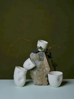 Middle Kingdom Kitchen + Dining Unique Porcelain Cups