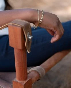 Nisolo Best Sellers Upcycled Thin Hammered Bangle 8 Nisolo Best Sellers Upcycled Thin Hammered Bangle