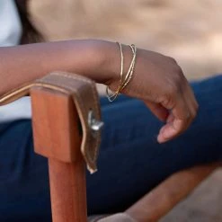 Nisolo Upcycled Tiny Brass Bead Bracelet Best Sellers