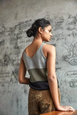 No Nasties V-Neck Knit Tank Clothing 12 No Nasties V-Neck Knit Tank Clothing