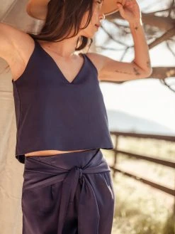 Valani Clothing Sarita Tencel Cami - Eclipse