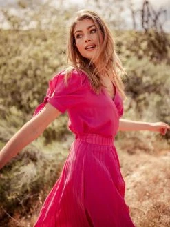 Valani Sitha Tencel Top - Lilac Rose