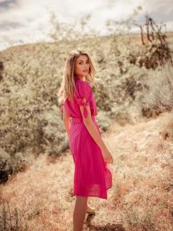 Valani Sitha Tencel Top - Lilac Rose