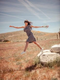 Valani Clothing Sokha Hemp Midi Dress