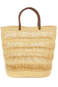 Swahili African Modern Veta Vera Lace Weave Shopper