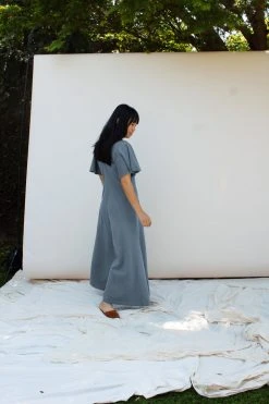 Mien Villa Flutter Sleeve Jumpsuit Clothing