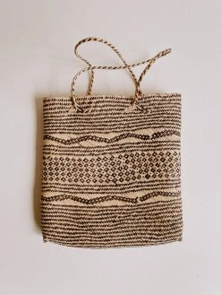 Village Thrive Accessories Bela Rattan Tote Bag