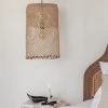 Village Thrive Borneo Rattan Pendant Lamp Shade