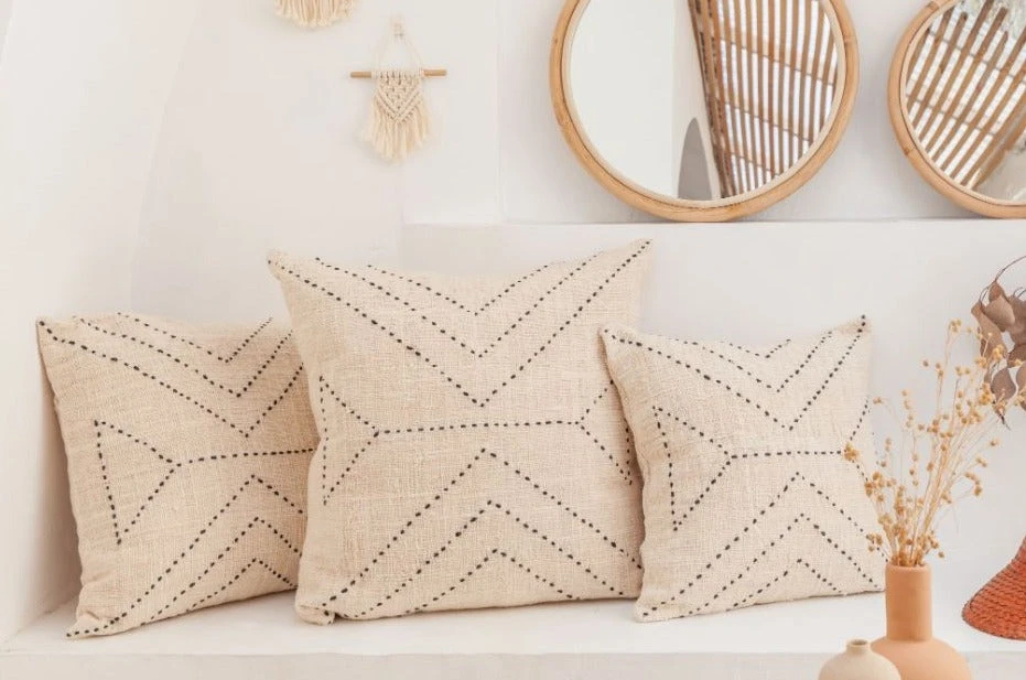 Village Thrive Kaia Throw Pillow Cover Home Goods 4 Village Thrive Kaia Throw Pillow Cover Home Goods