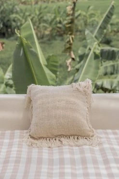 Village Thrive Home Goods Tassel Fringe Throw Pillow Cover