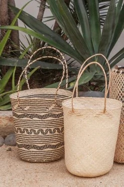 Village Thrive Accessories Praya Rattan Day Bag