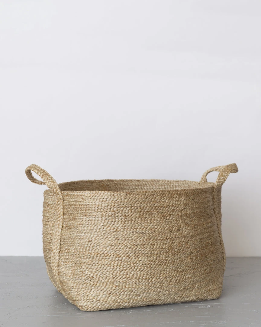 Will & Atlas Large Jute Basket - Natural Best Sellers 3 Will & Atlas Large Jute Basket - Natural Best Sellers