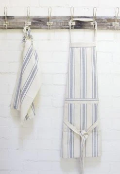 Will & Atlas Blue Stripe Apron